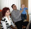 Rodičia Cvopovi so synom Maroškom Rodičia Cvopovi so synom Maroškom