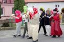 fašiangový sprievod masiek Hradište 2014 fašiangový sprievod masiek Hradište 2014