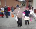 fašiangový sprievod masiek Hradište 2014 fašiangový sprievod masiek Hradište 2014